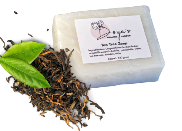 Tea tree zeep (voor gevoelige en aangedane huid met eczeem of acne)