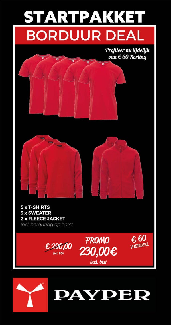 STARTPAKKET BORDUUR DEAL