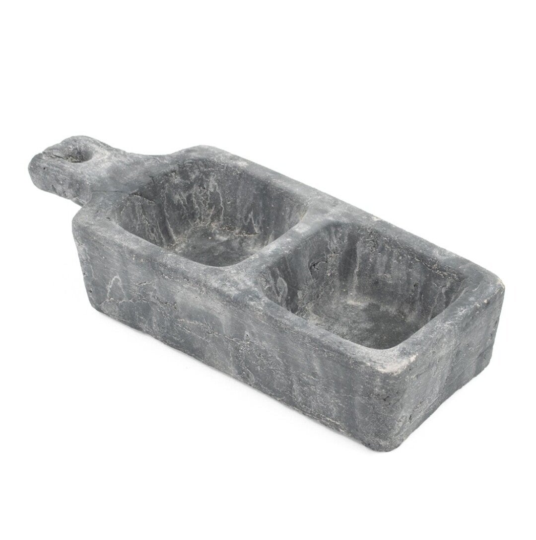 VQ® AARDEWERK TRAY 2 VAKKEN #3909