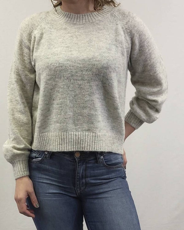 MINUS - rosia knit pullover - light grey