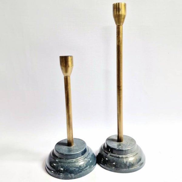 VQ® OUTLET! KANDELAREN SET VAN 2 #EMA-MBL-003