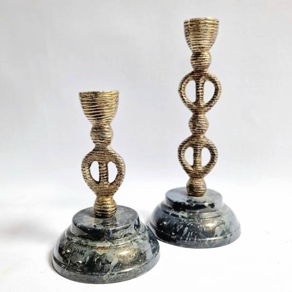 VQ® OUTLET! KANDELAREN SET VAN 2 #EMA-MBL-004