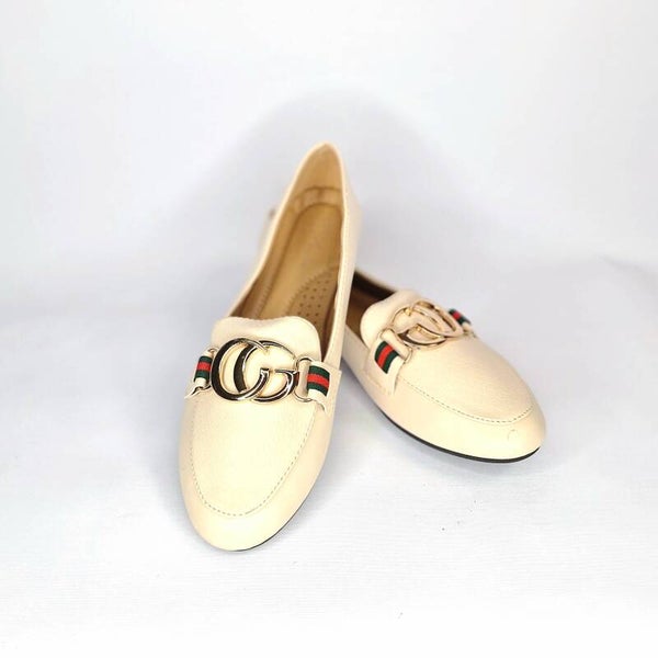 VQ® CC STRAP LOAFERS - BEIGE
