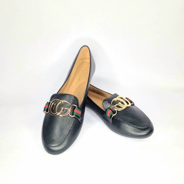 VQ® CC STRAP LOAFERS - BLACK