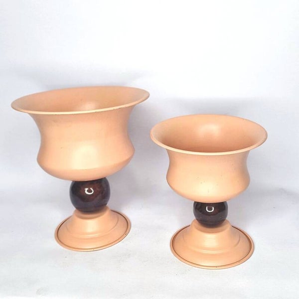 VQ® OUTLET! PLANTENHOUDER SET VAN 2 #MATT.PNK.001