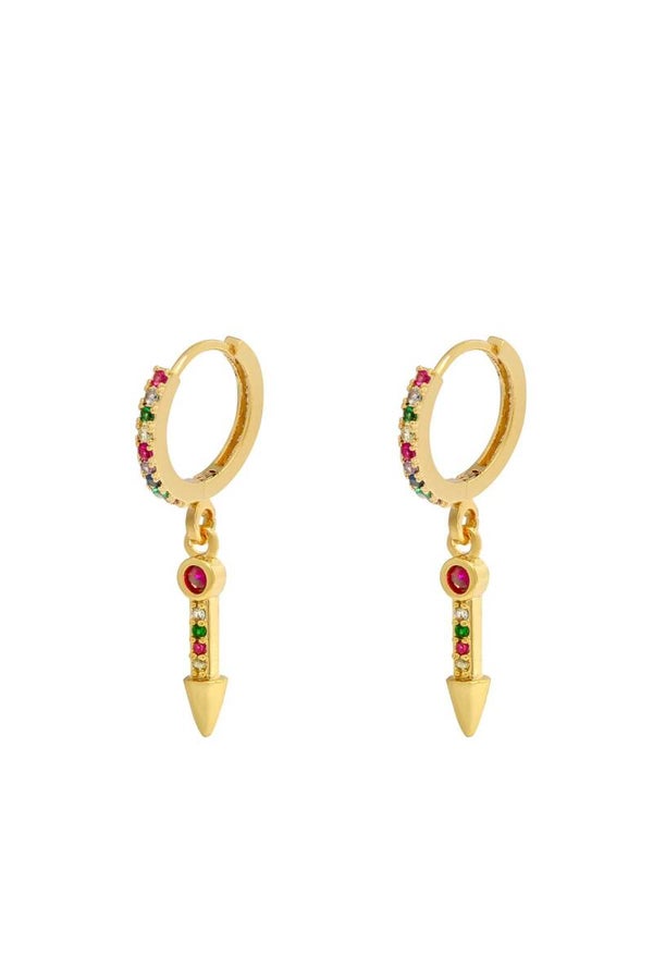 VQ® OORBELLEN ZIRCONIA ARROW (287918-007)