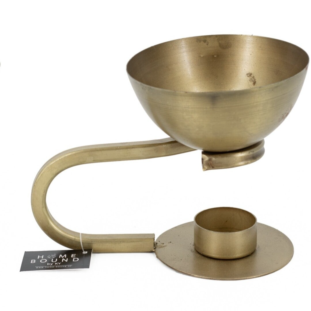 VIP-QUEEN® GEURBRANDER CANDLE SHOWER GOUD