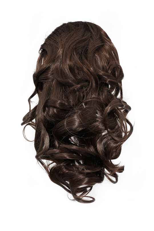 extensions - paardenstaart 'messy krul' #523