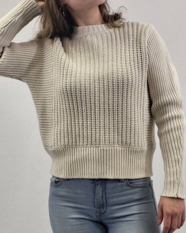 Grof gebreide trui  (levete)