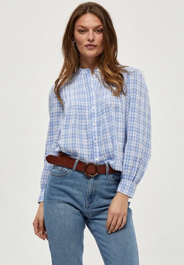 PEPPERCORN carry jemina shirt - blue