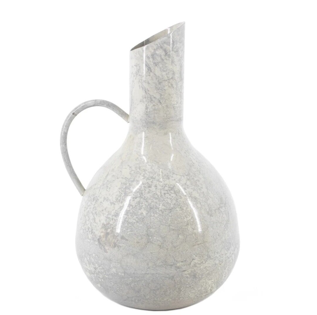 VQ® METALEN VAAS MET OOR WIT #5604