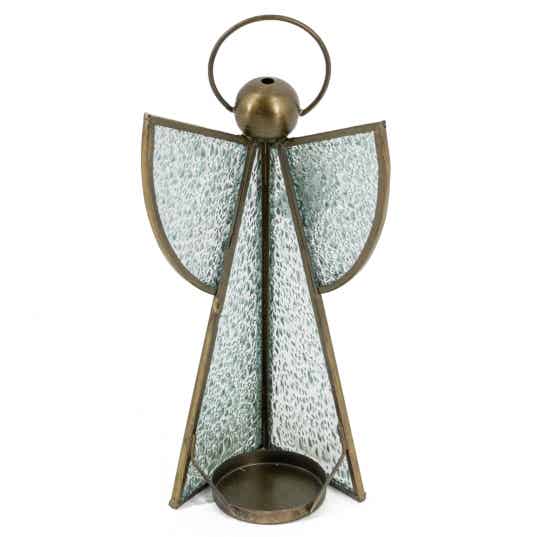 VQ® WAXINEHOUDER GLAZEN ENGEL GROOT #4103