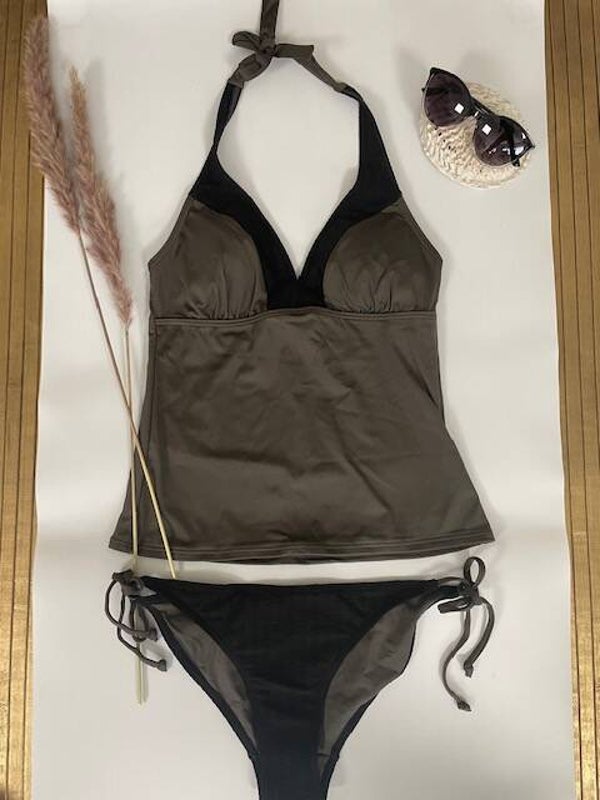 Brazillian broekje van het merk BEACHWAVE (Army green collectie)