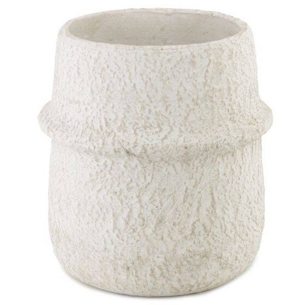 aardewerk vaas - naturel 7253