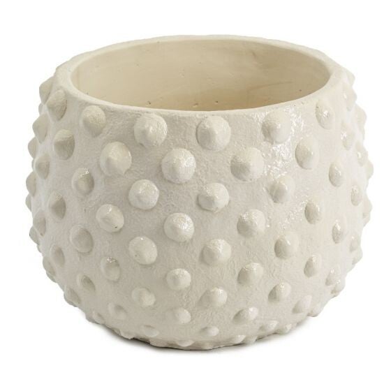 aardewerk vaas dots 7264