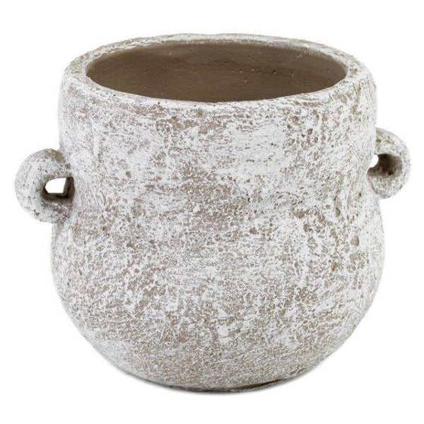 aardewerk vaas met oren 7267