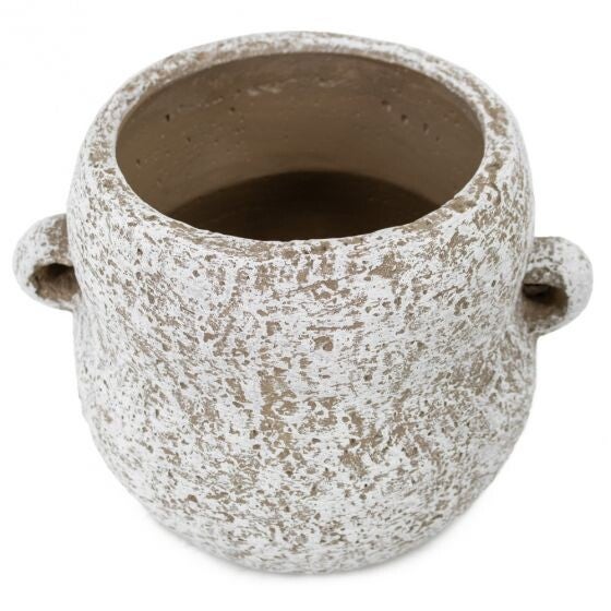 aardewerk vaas met oren 7269