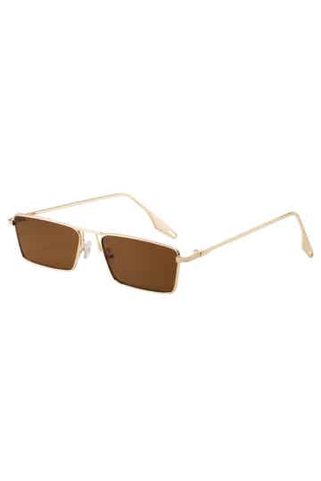 VQ® ZONNEBRIL RETRO VIBE TAN 0510726-506