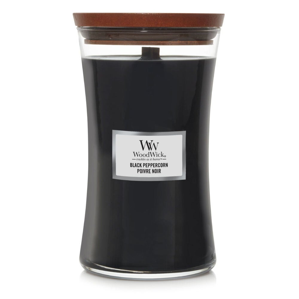 WOODWICK BLACK PEPPERCORN LARGE CANDLE
