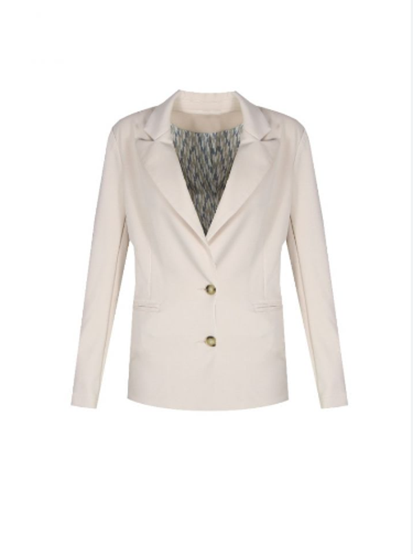 G-MAXX - lea blazer - zand