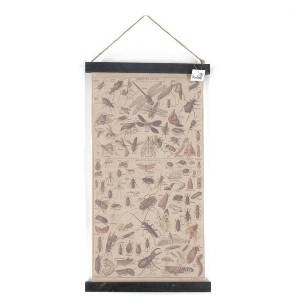 VIP-QUEEN® WANDKLEED INSECTEN #1614