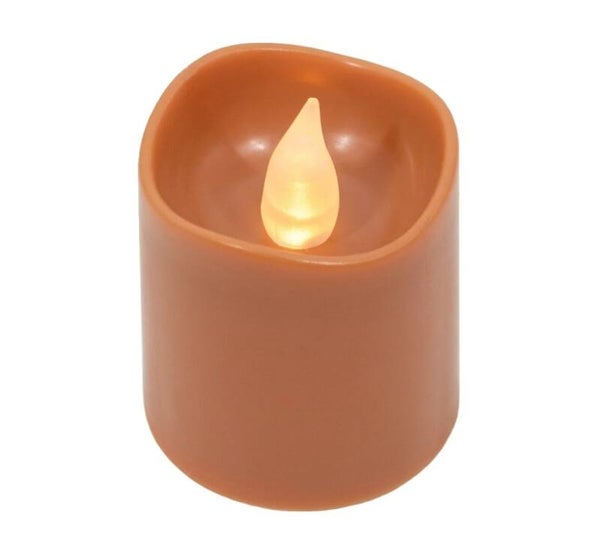 VIP-QUEEN® LED WAXINELICHTEN 12 st. - SANDSTONE - LARGE