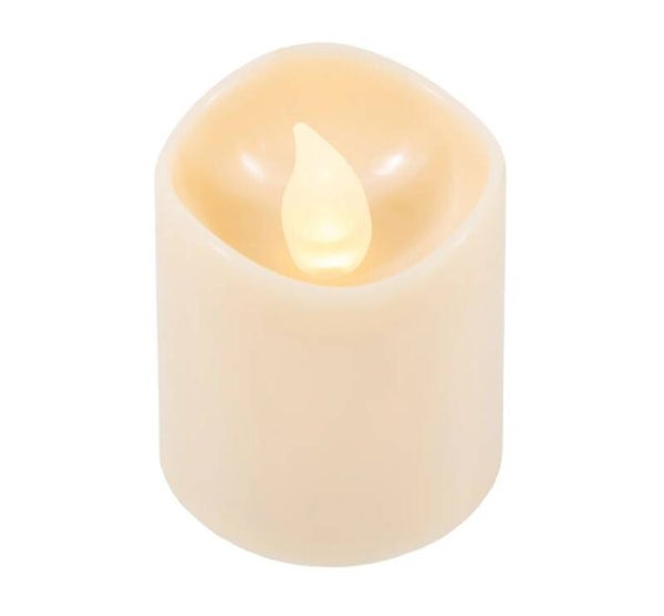 VIP-QUEEN® LED WAXINELICHTEN 12 st. - SOFT PINK - LARGE