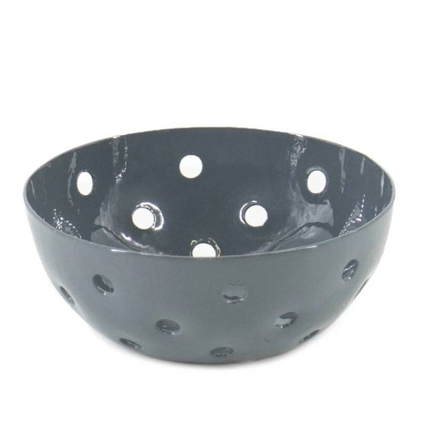 VIP-QUEEN® METALEN SCHAALTJE CIRKELS - GRIJS #5730