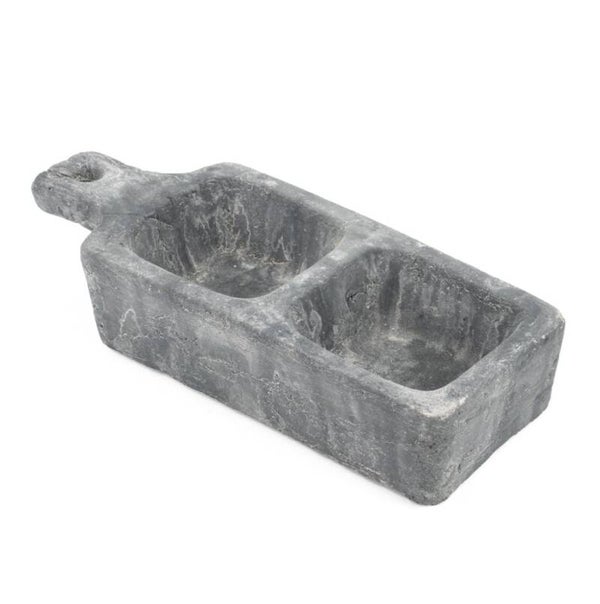 VQ® AARDEWERK TRAY 2 VAKKEN #3909