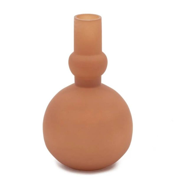 VQ® GLAZEN VAAS MAT ROZE #8321