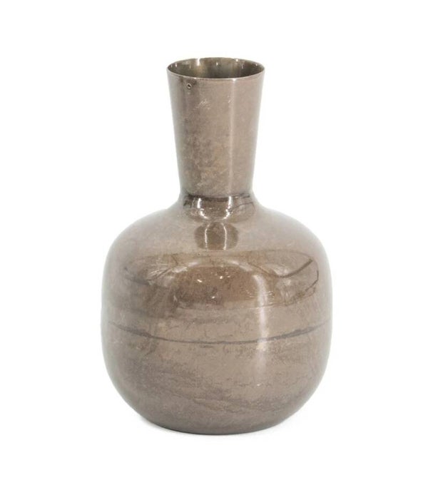 METALEN VAAS - ROZE #5655