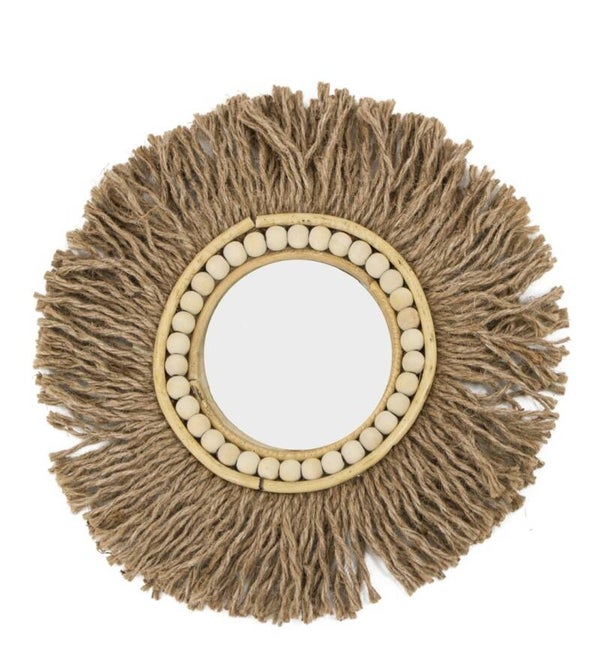 VQ® SPIEGEL ROND JUTE #1855