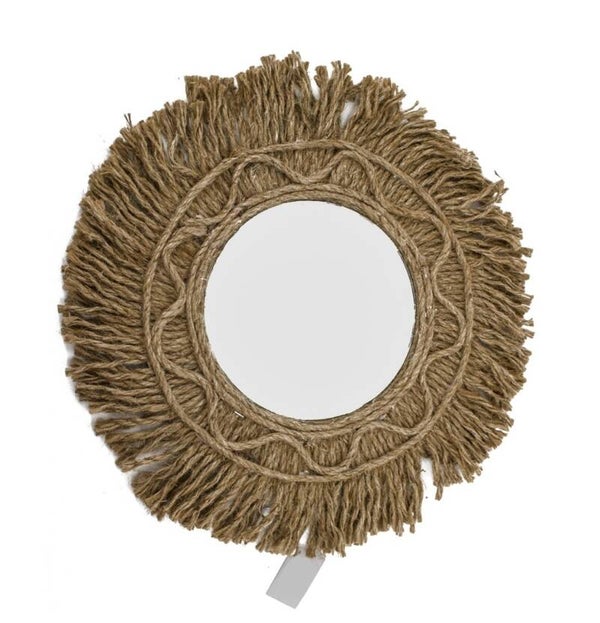 VQ® SPIEGEL ROND JUTE #1859