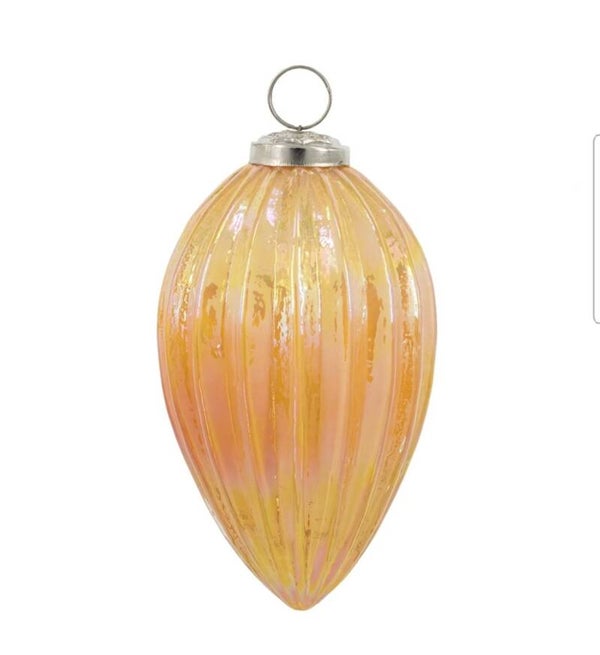 VQ® KERSTBAL ORANGE LUSTRE #7856