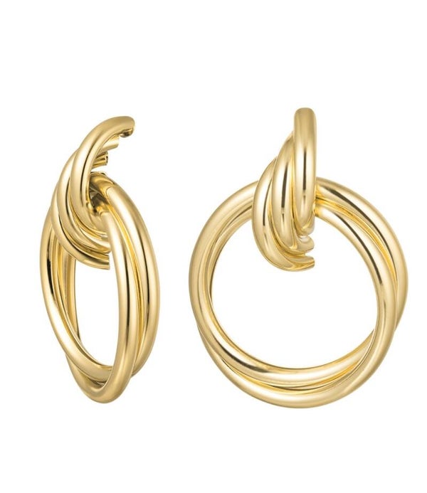 Oorbellen dubbele hoops