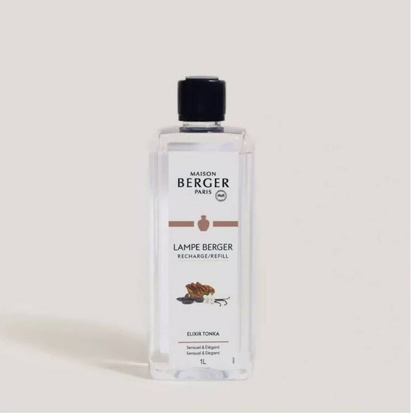 BERGER LAMPE REFILL - ELIXIR TONKA 1000 ML