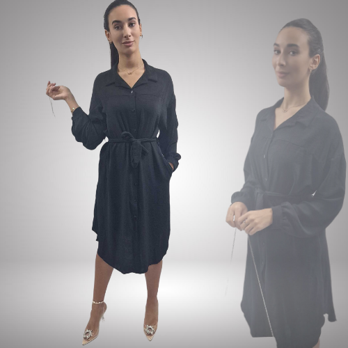 AZZURRO JURK MAXI YVONNE - ONESIZE