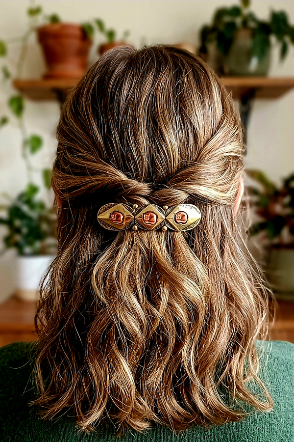 Barrette pour cheveux "Dream Cat"