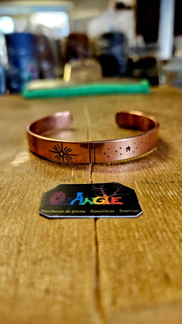 Bracelet en cuivre du Népal