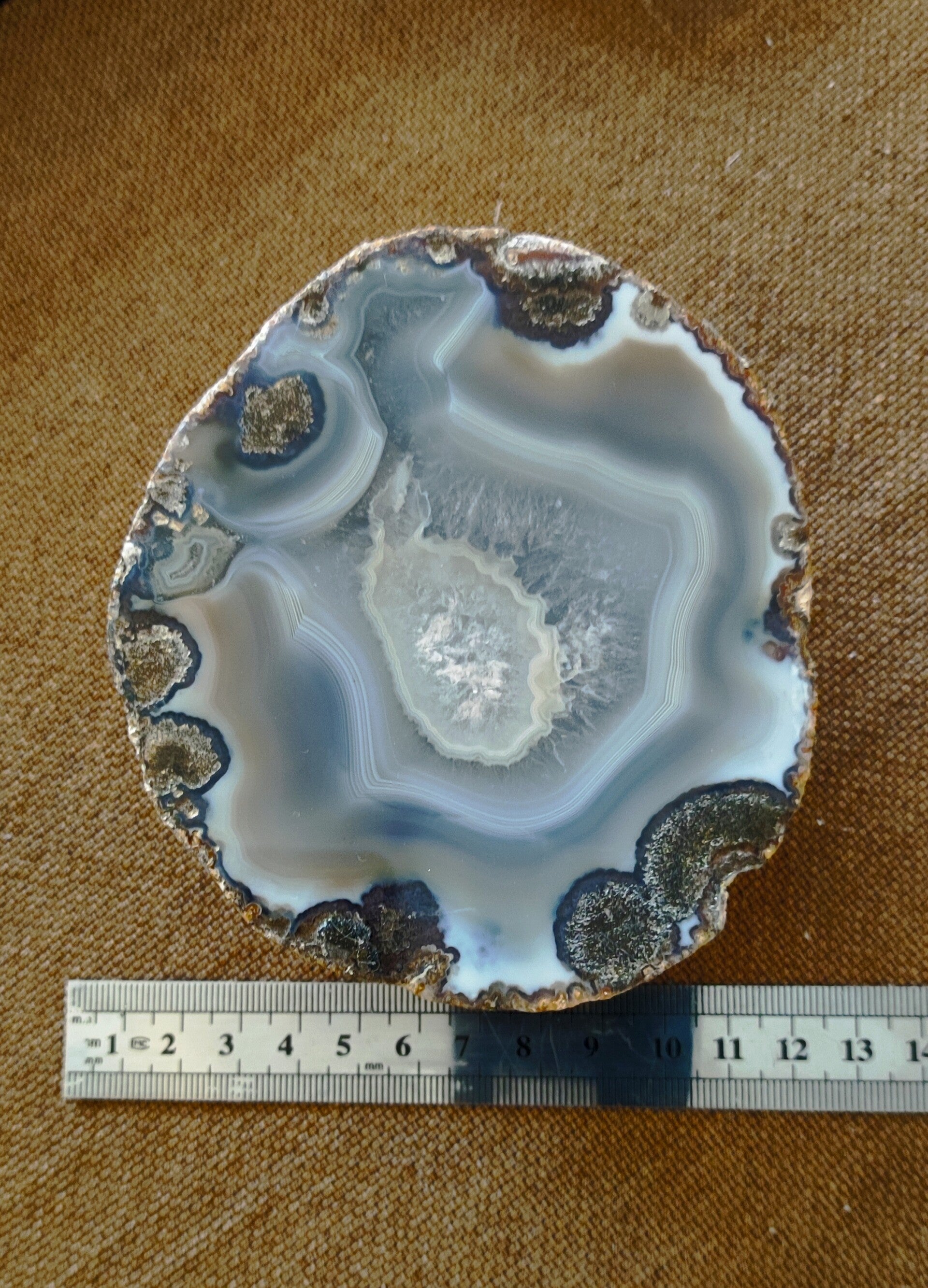 Géode d'agate de France