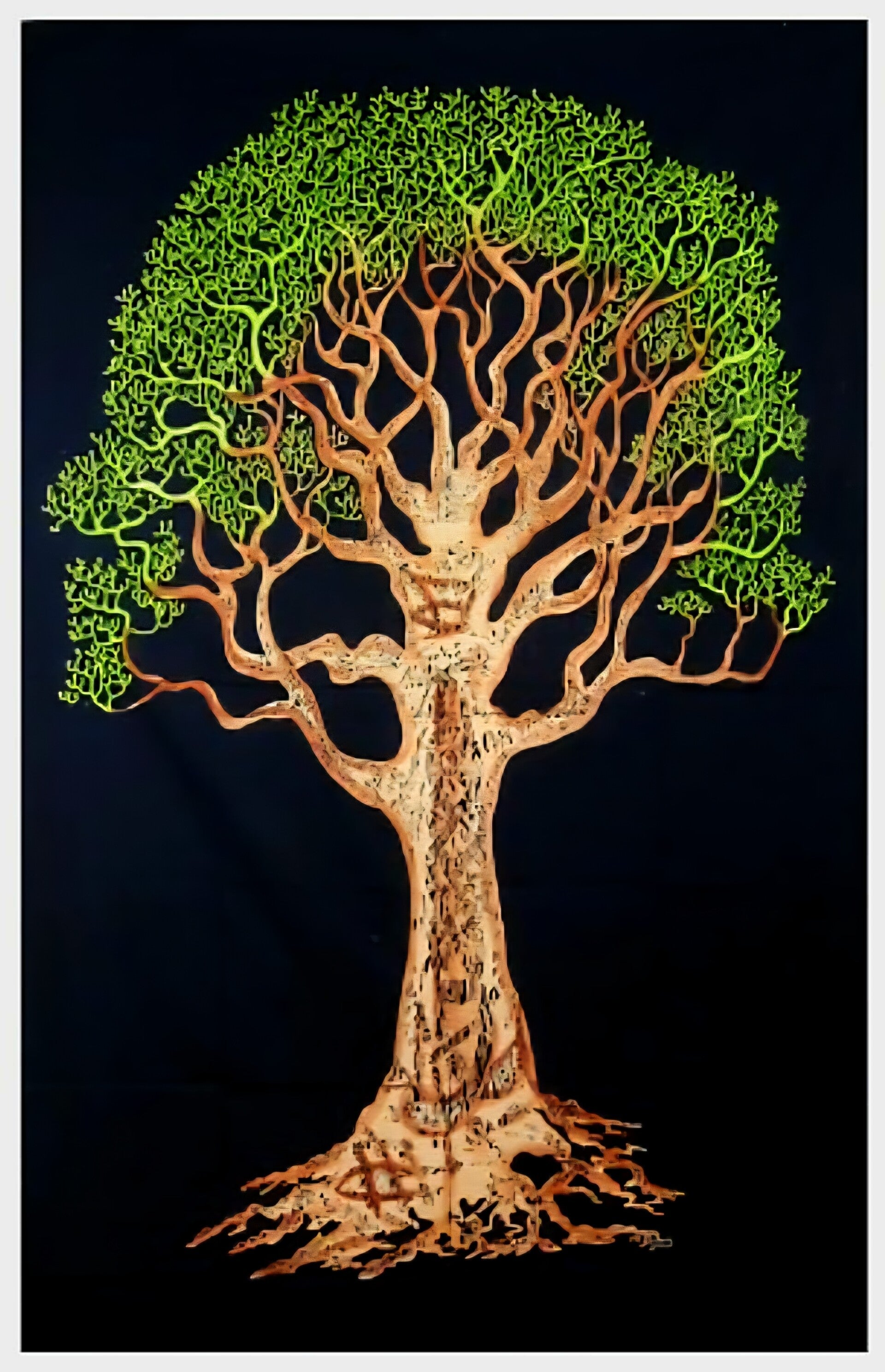 Tenture murale ou couvre lit Arbre de vie