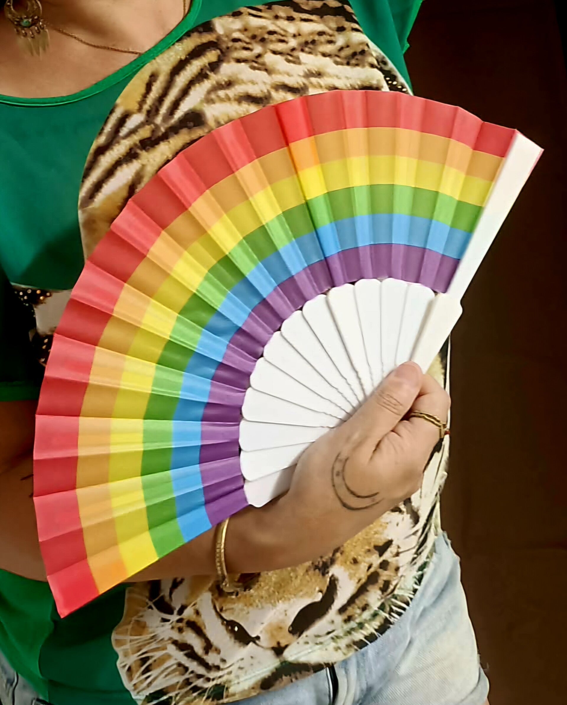 Éventail Queer Rainbow