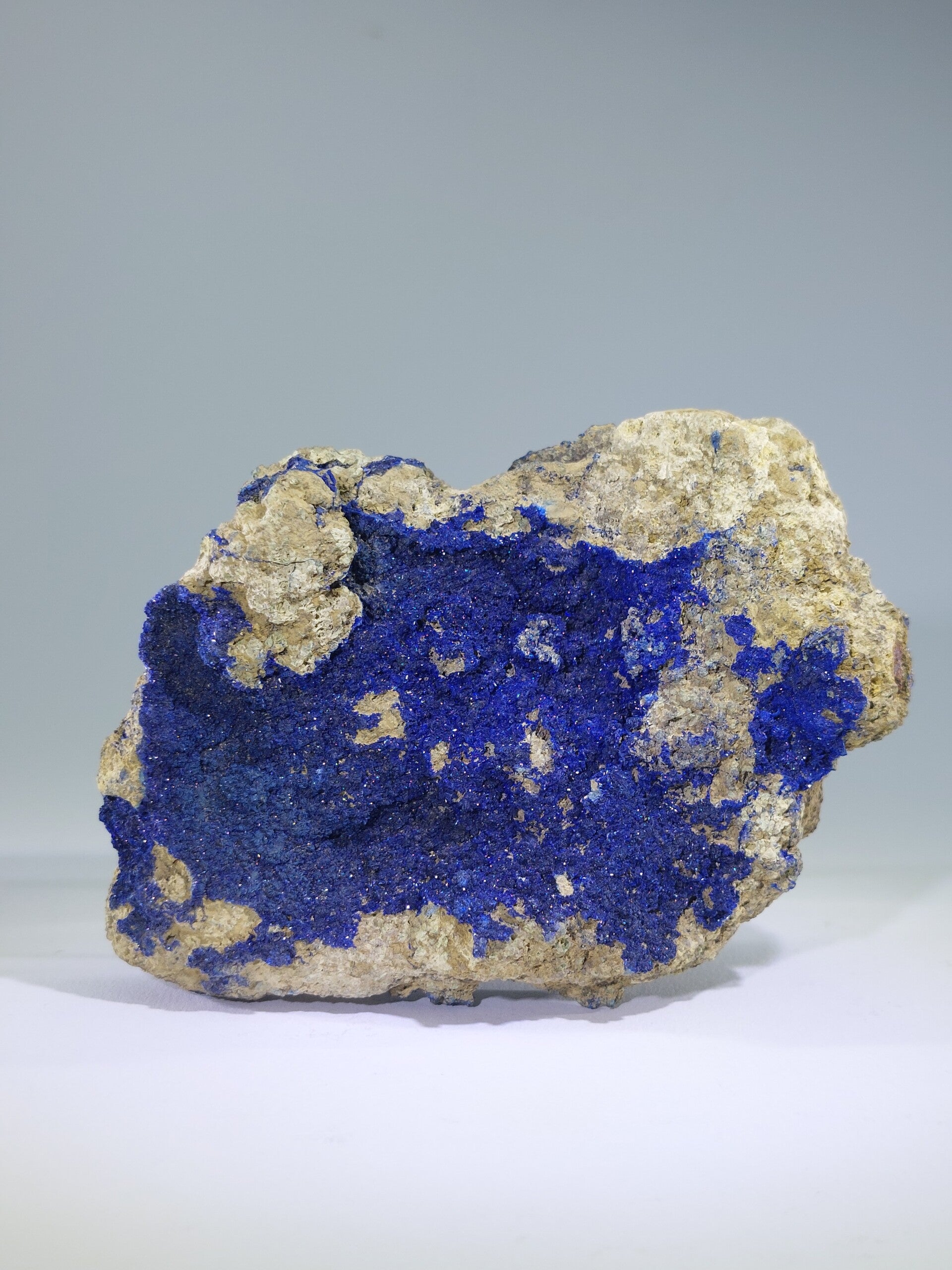 Azuriet op matrix - Marokko