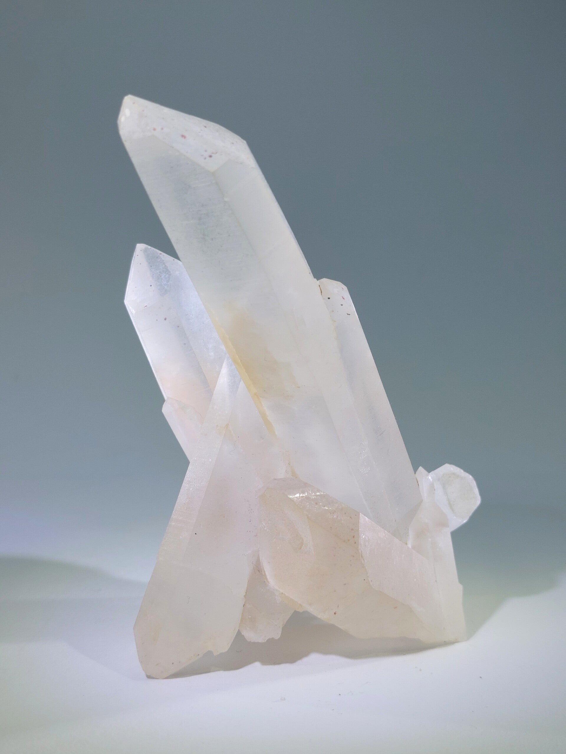 Kwarts met Hematiet-insluitsels - Madagaskar