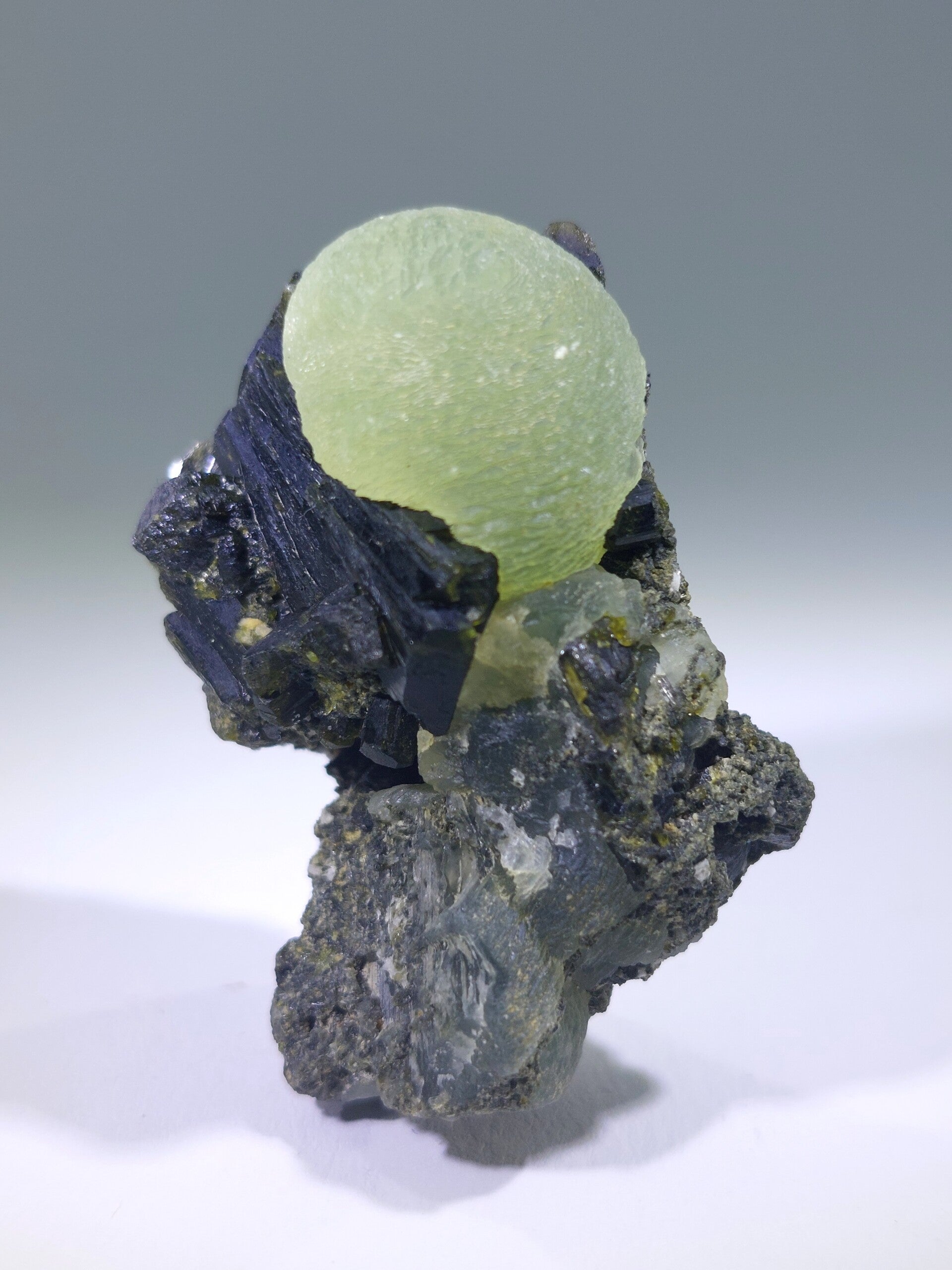 Prehniet op Epidoot - Mali