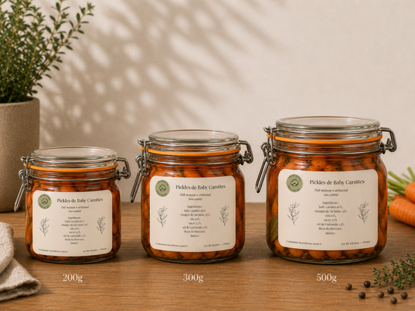 Pickles Baby Carottes / Pickled Baby Carrots