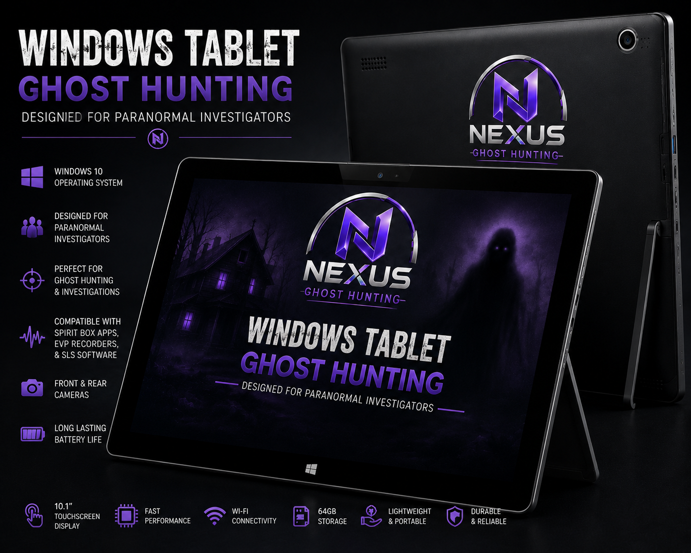 Built-In SLS Skeletal Tracking System – Advanced Paranormal Detection Technology