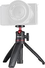 ULANZI MT-08 Compact Travel Tripod | Portable Mini Tabletop Stand with 1/4 Inch Screw  Compatible with Sony ZV-1 RX100 VII, Canon G7X Mark III, Fujifilm X100VI & Pocket Vlogging Cameras