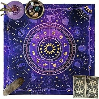 Purple Altar Cloth for Tarot Readings – Premium Spiritual Practice Table Cover for Divination, Rituals & Sacred Spaces