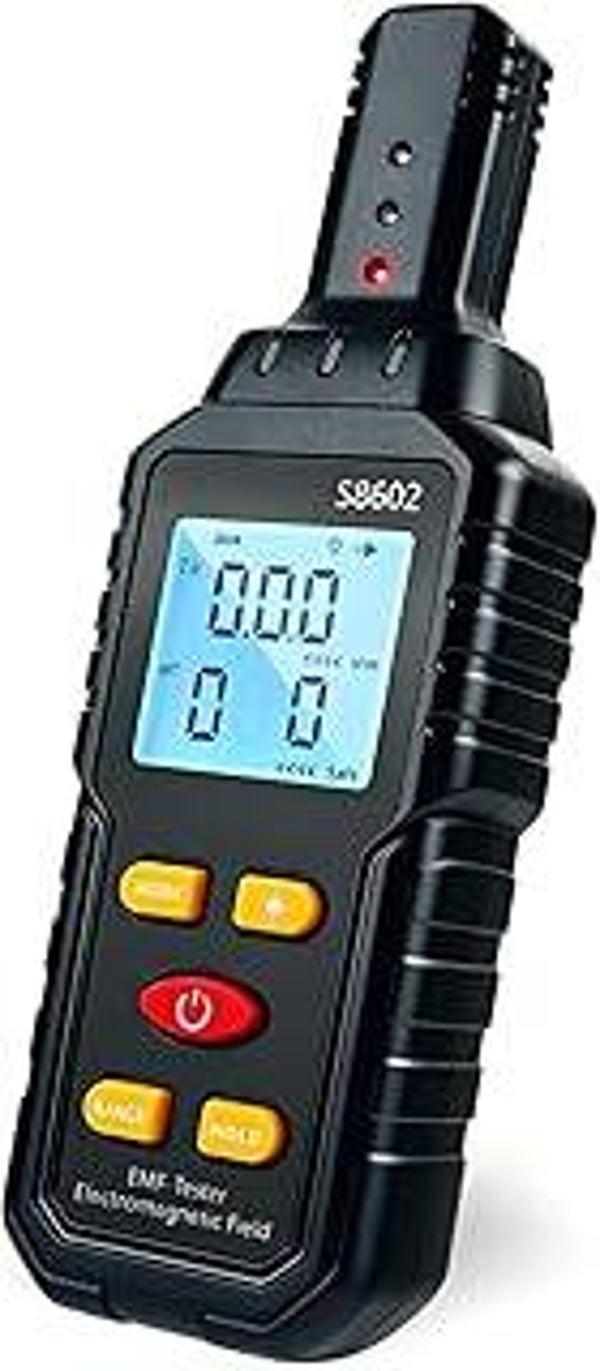 EMF Reader Ghost Hunting Equipment Pro – Professional Paranormal Investigation EMF Meter with Automatic Alarm & Real-Time Detection
